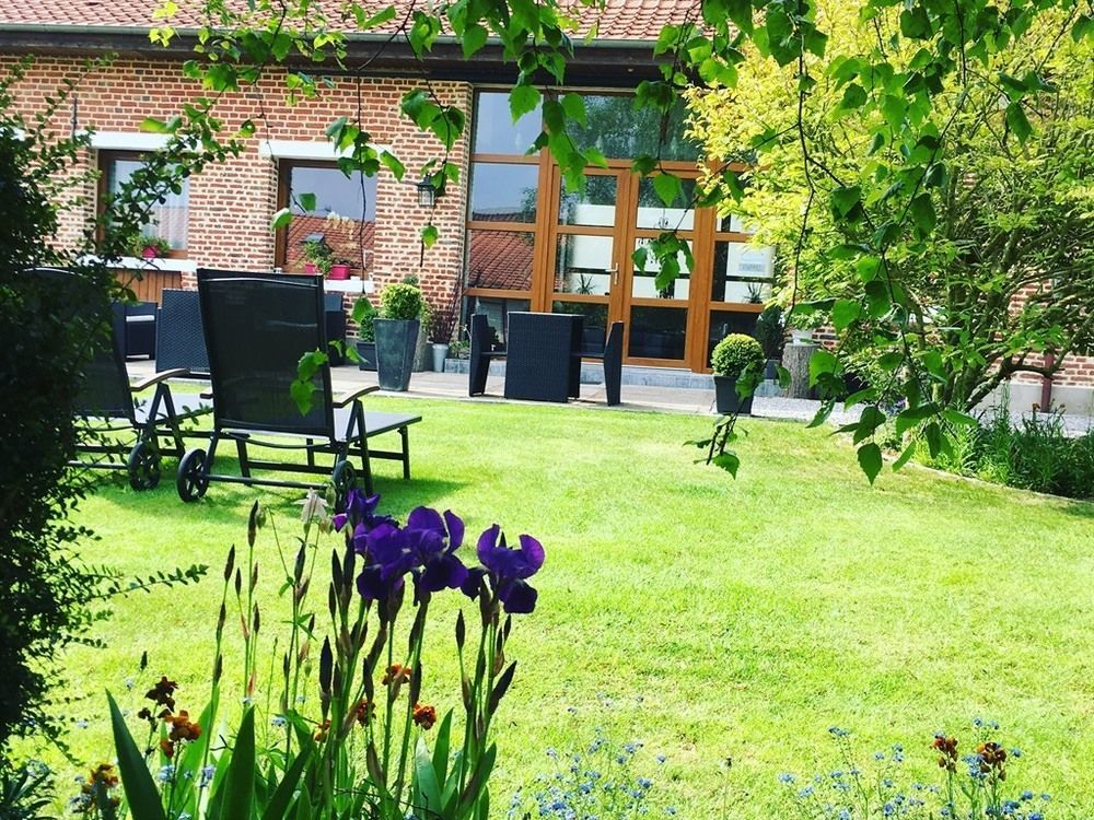Au Coeur Des Hotes Steenvoorde Bagian luar foto